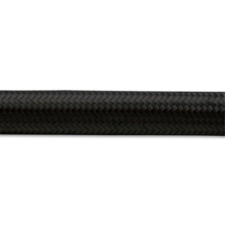VIBRANT Vibrant 11972 10 ft. 12AN Roll of Black Nylon Braid Flex Hose 11972